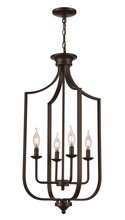 Trans Globe 11216 MB - 4LT FOYER PENDANT JAX LRG-MB